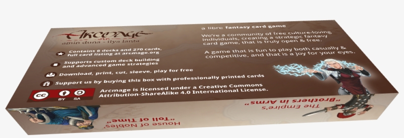 Arcmage Rebirth Set Back - Carton, transparent png