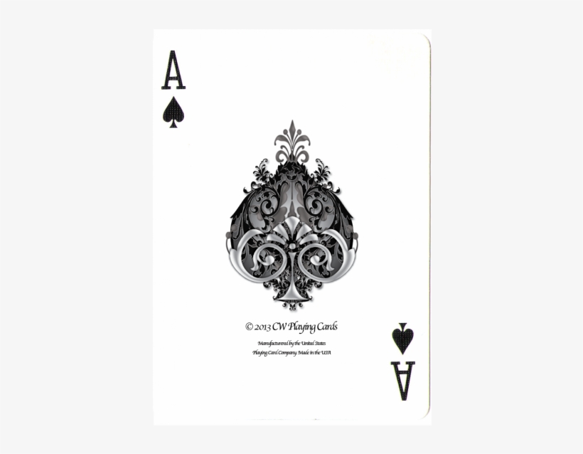 Boudoir Playing Cards - Bicycle Playing Cards Ace Of Spades, transparent png