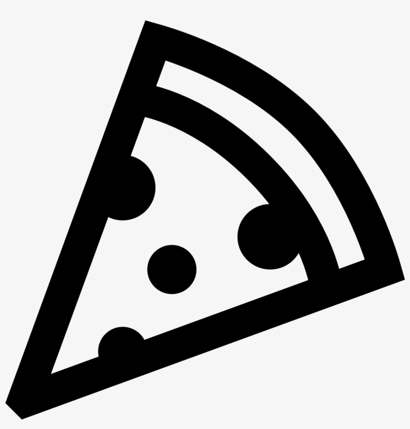 Pizza Drawing Shape - Pizza Icon, transparent png