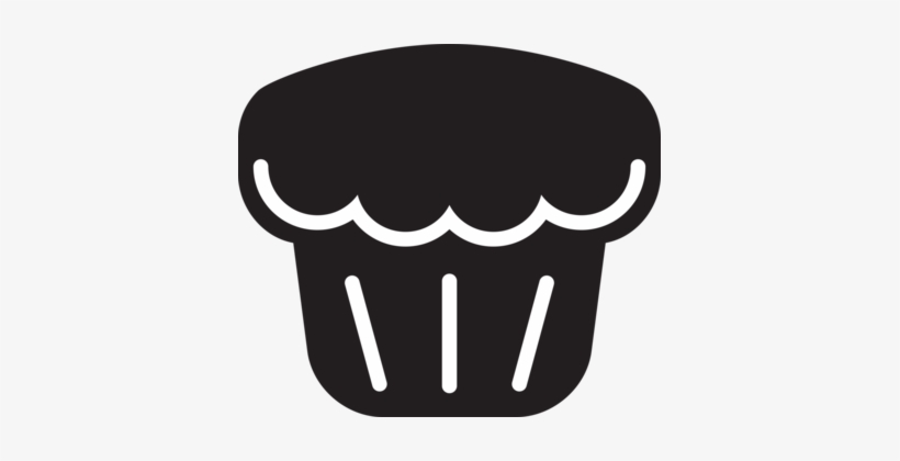 English Muffin Cupcake Computer Icons Silhouette - Cafepress Muffin Throw Pillow, transparent png