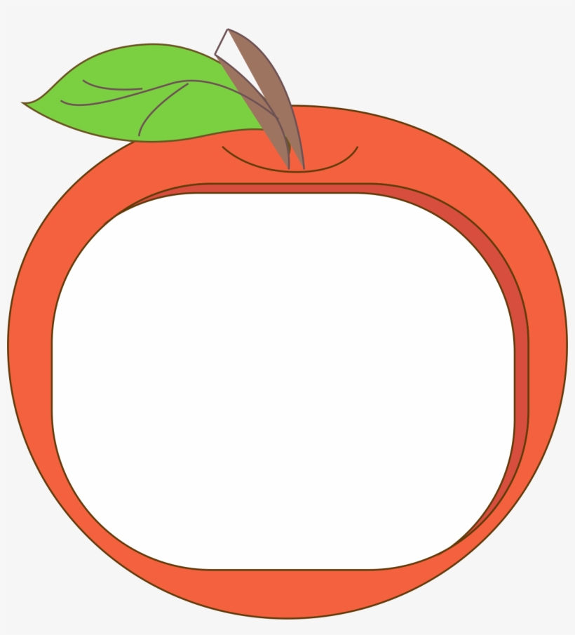 Apple Clip Art Red Border Transprent Png - Clip Art, transparent png
