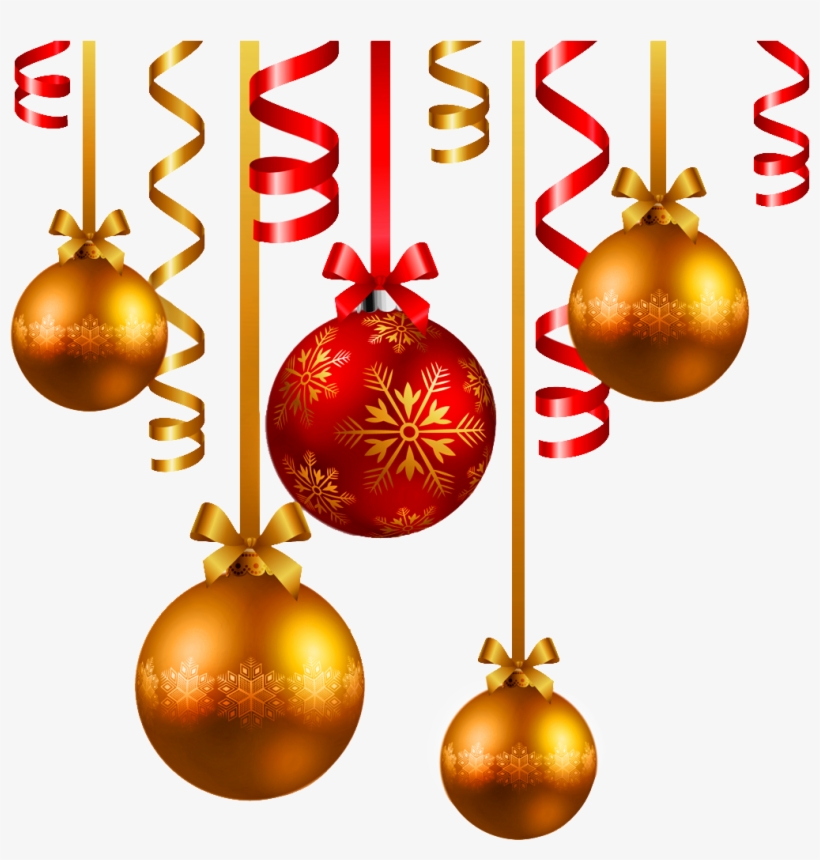 Bolinhas De Natal Png - Clip Art Christmas Baubles, transparent png