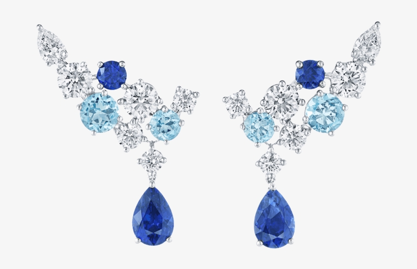 Harry Winston Sparkling Cluster, transparent png