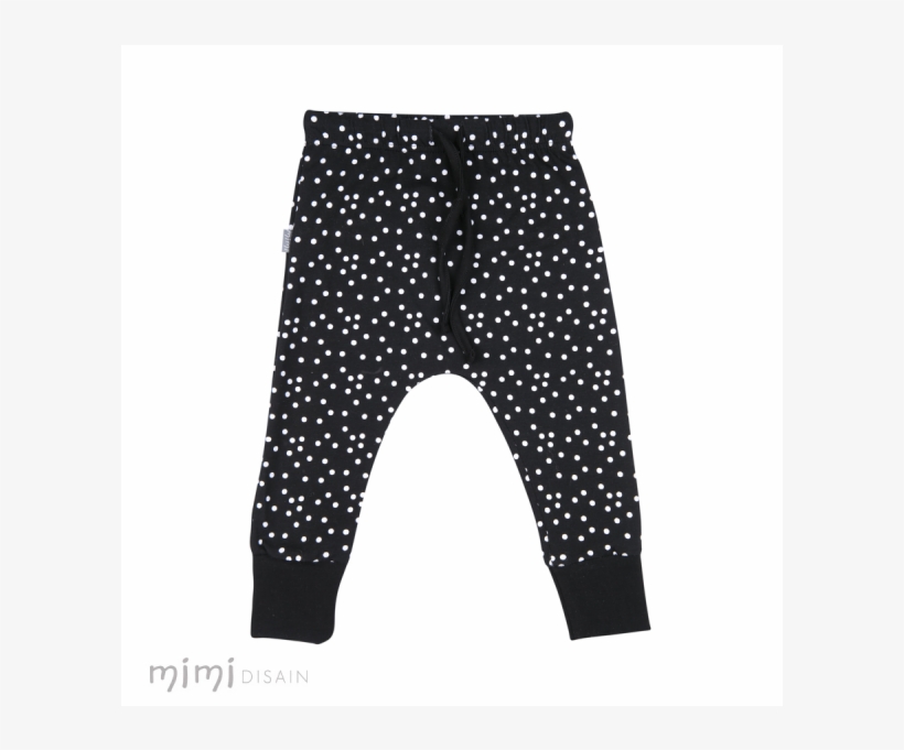 Mimi Cathy Pants Black White Dot - Blusa En Ingles, transparent png