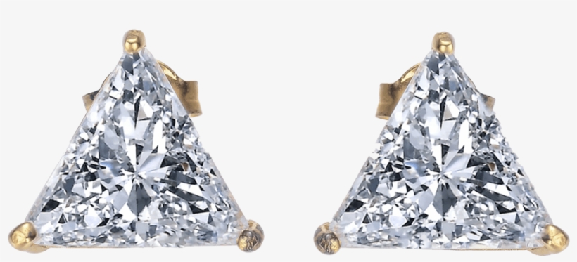 5.00 Carat Trillion Cut Cz Loose Stones, transparent png