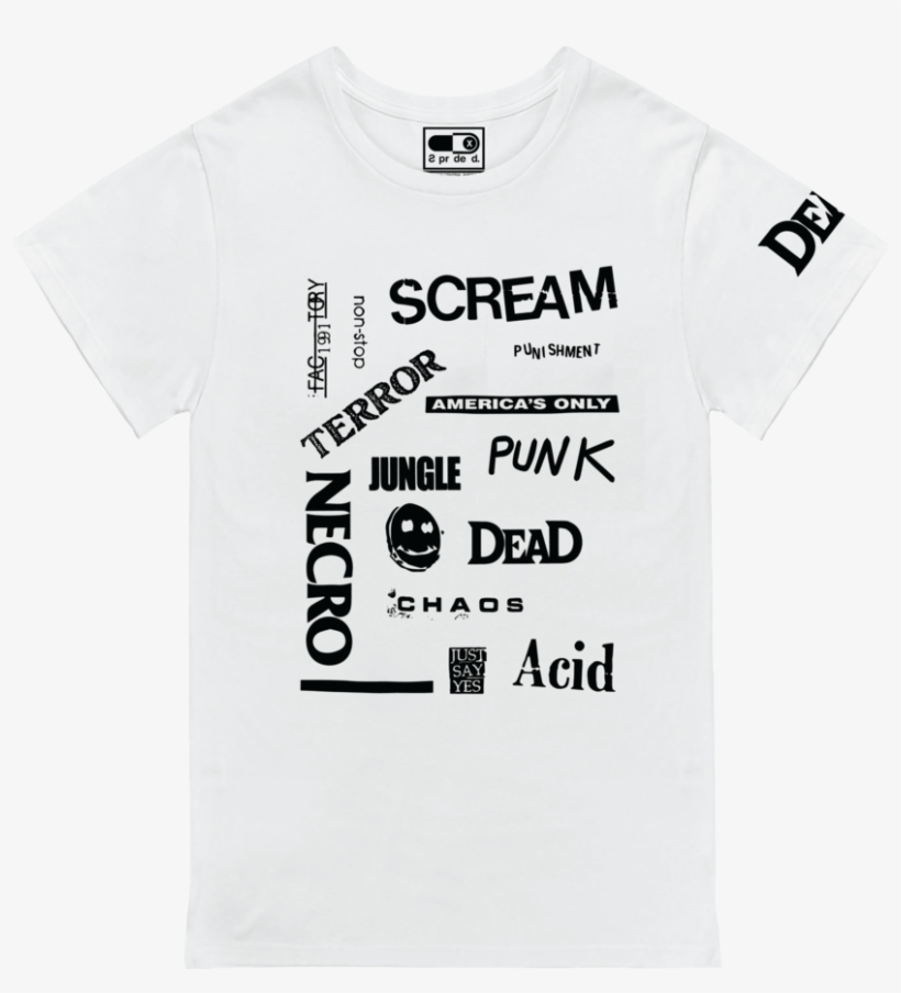Superdead "scream" Tee, transparent png
