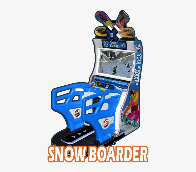 Raw Thrills Snow Boarder, transparent png