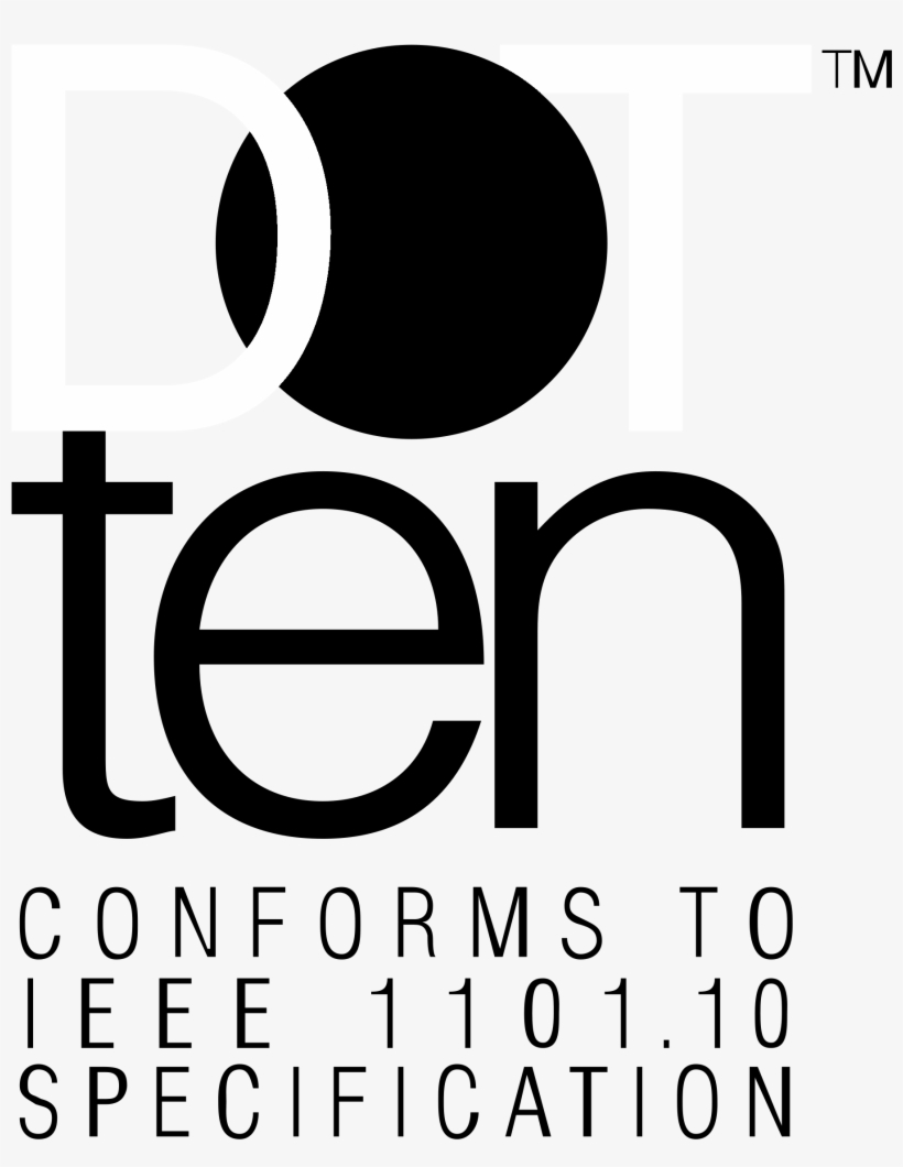 Dot Ten Logo Black And White - Le Hotel Kota Kinabalu Review, transparent png