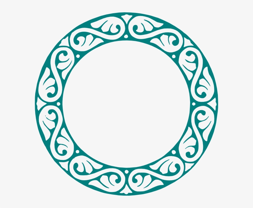Pink Circle Border Png, transparent png
