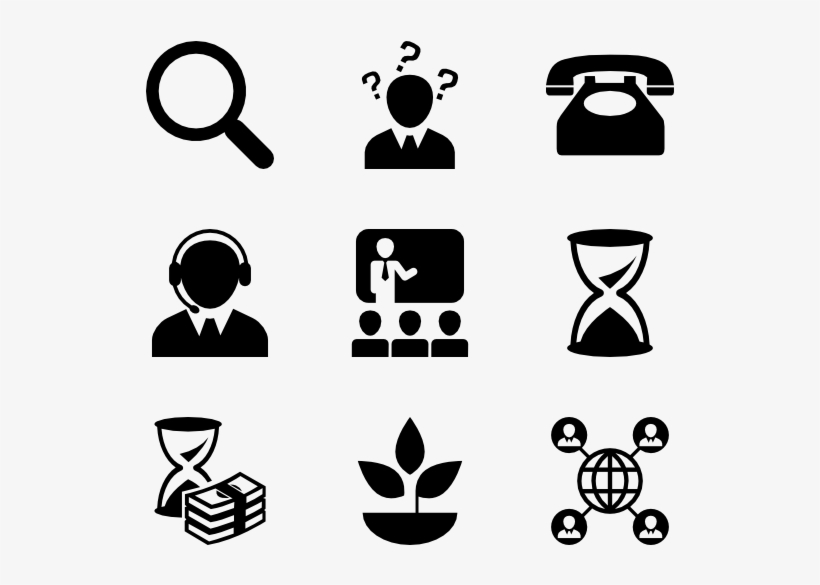 Icons Packs Vector - Vector Start Up Icons, transparent png
