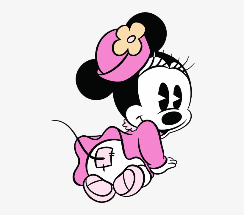 Classic Baby Minnie - Minnie Mouse Baby Classic, transparent png
