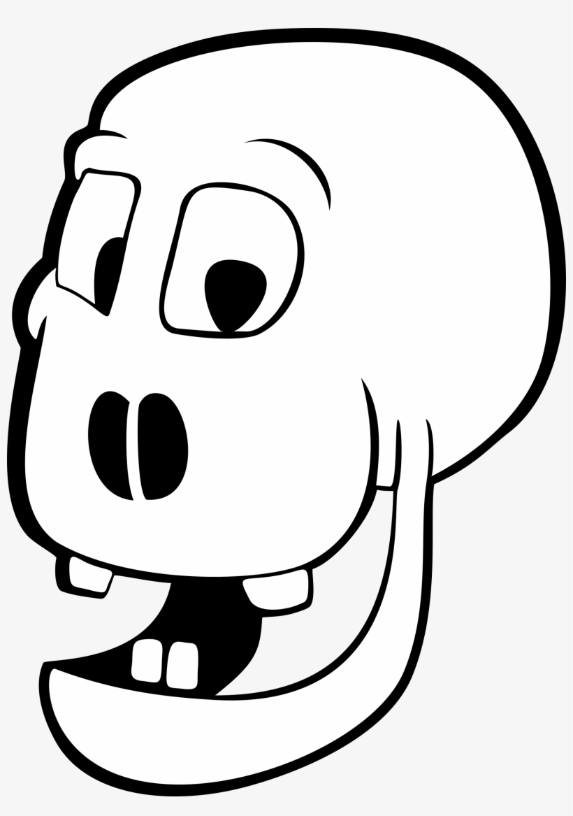 This Free Icons Png Design Of Skull Cartoon, transparent png