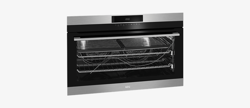 Aeg 90cm Sensecook Pyroluxe Oven Bpk722910m - Toaster Oven, transparent png
