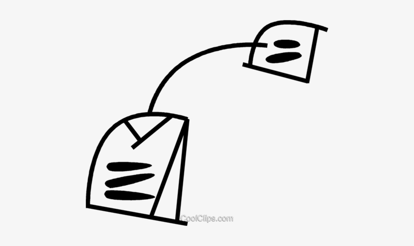 Tea Bag Royalty Free Vector Clip Art Illustration - Teebeutel Clipart, transparent png