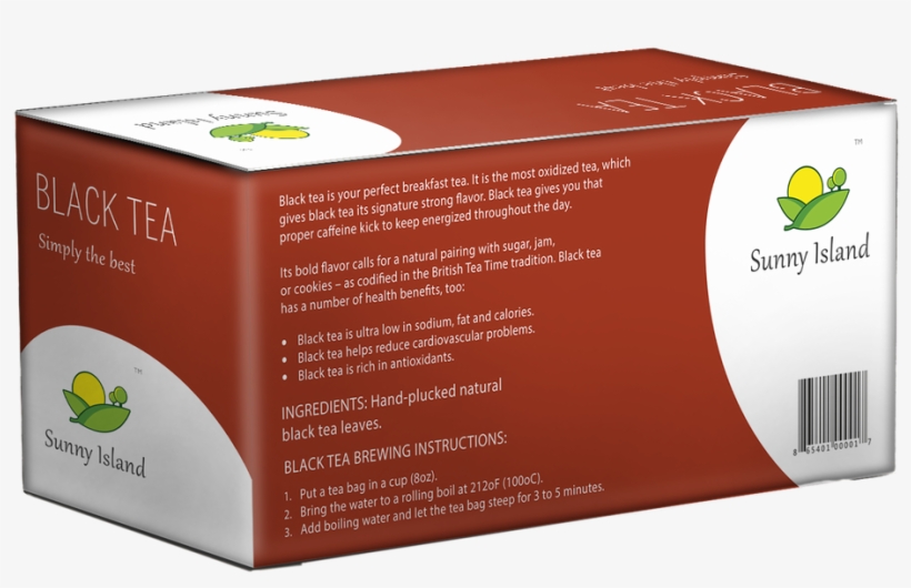 Sunny Island Black Tea - Black Tea, transparent png