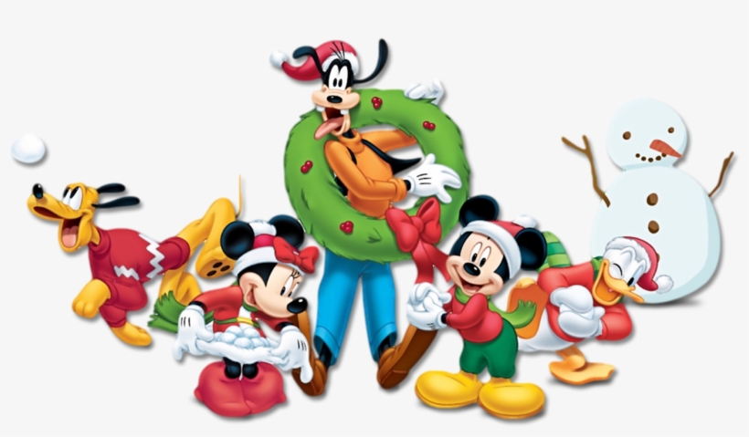 Christmas Mickey Png Clipart Freeuse Download - Christmas Profile Pictures For Whatsapp, transparent png