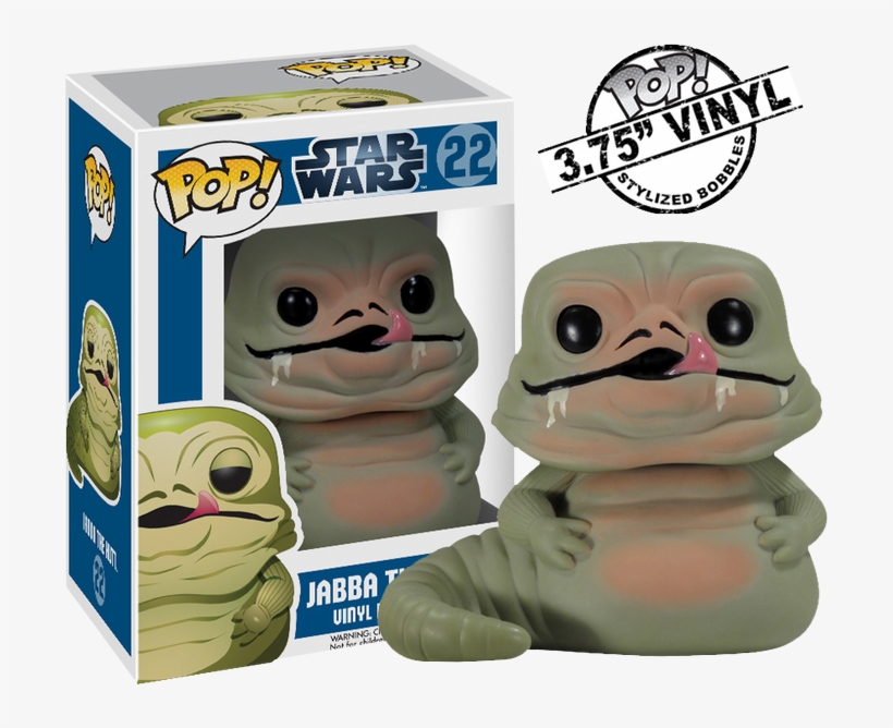 Jabba The Hutt Pop - Funko Pop Star Wars Jabba, transparent png