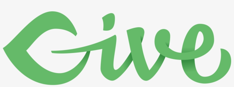 Give Logo Large No T - Give Donation, transparent png