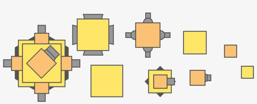 Polygon Square Enemies - Diagram, transparent png