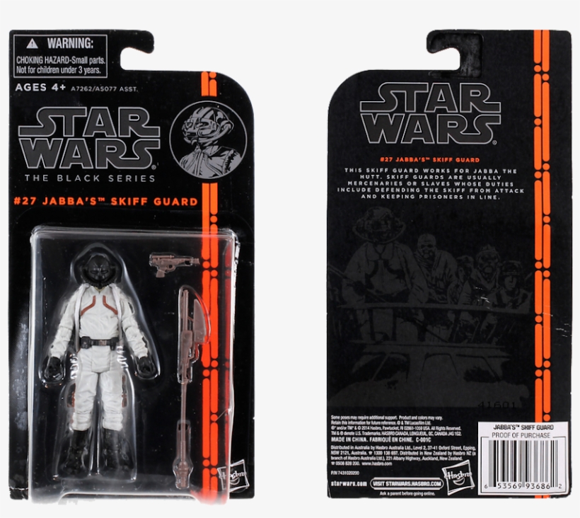 #27 Jabba's Skiff Guard Preview Images - Star Wars The Black Series Jabba's Skiff Guard Figure, transparent png