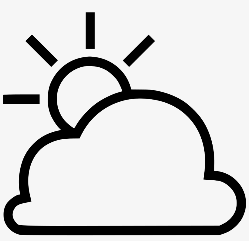 Partly Cloudy Comments - Icon, transparent png