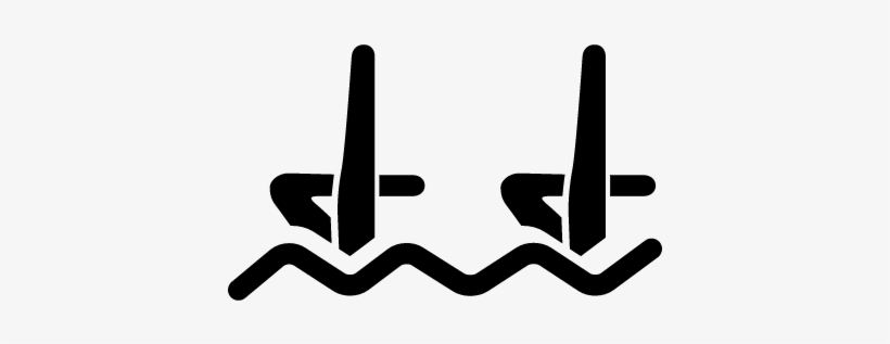 Synchronized Swimming Swimmers Couple Legs On Water - Synchronized Swimming Clipart Png, transparent png