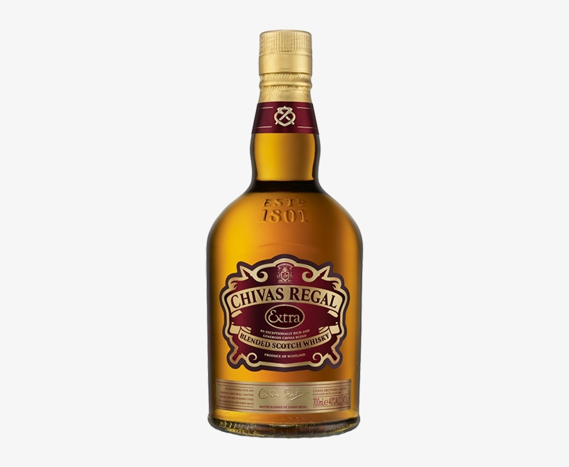 Whisky Chivas Regal Extra, transparent png
