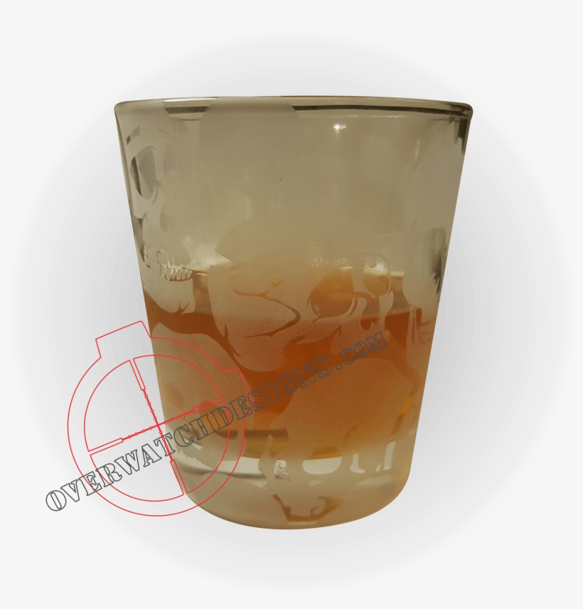 Skull Whiskey Glass - Whisky, transparent png