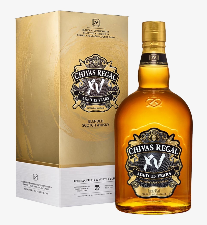 Chivas Regal Xv 700ml - Chivas Xv, transparent png