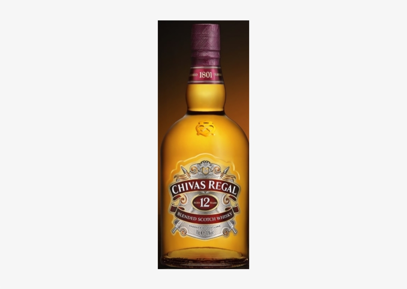 Chivas Regal 12 Year Blended Scotch Whisky, transparent png