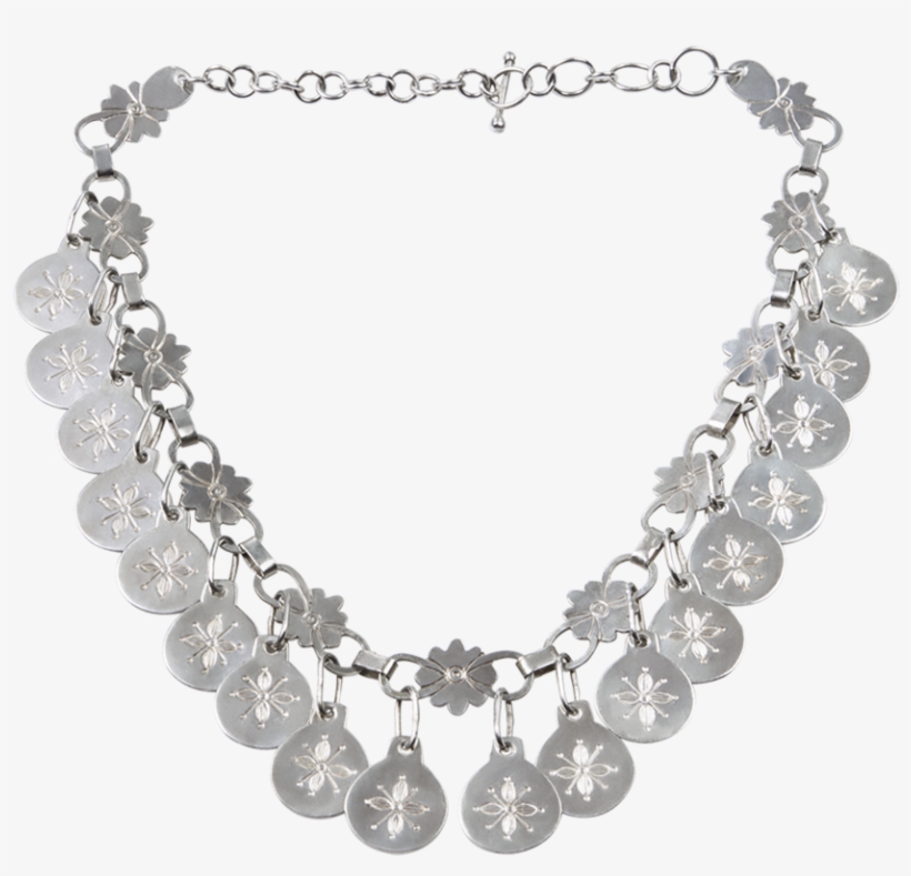 Silver Necklace Nature Mapuche Sterling Chile Lagrimas - Silver, transparent png