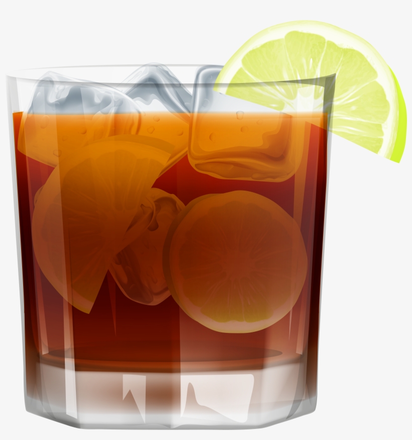 Old Fashioned Drink Clipart, transparent png