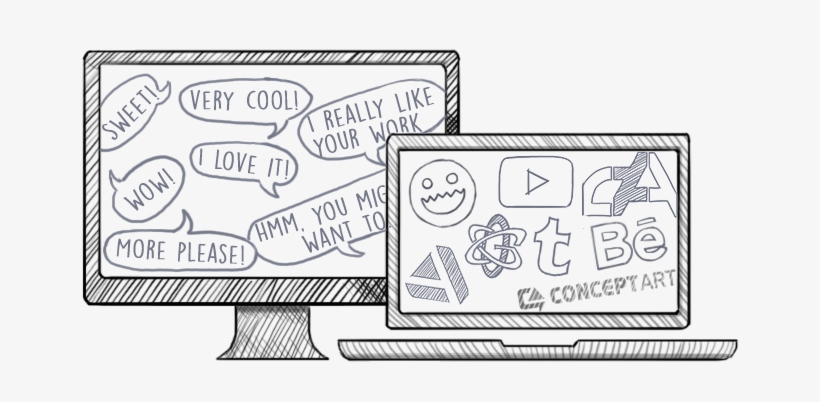The Best Online Art Communities - Drawing, transparent png