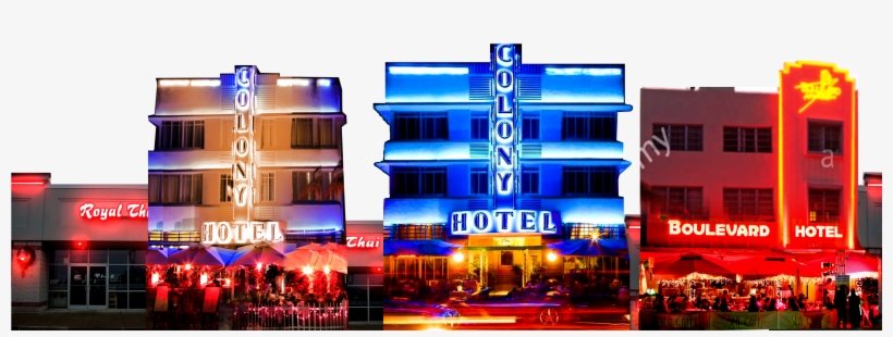Colony Hotel, transparent png