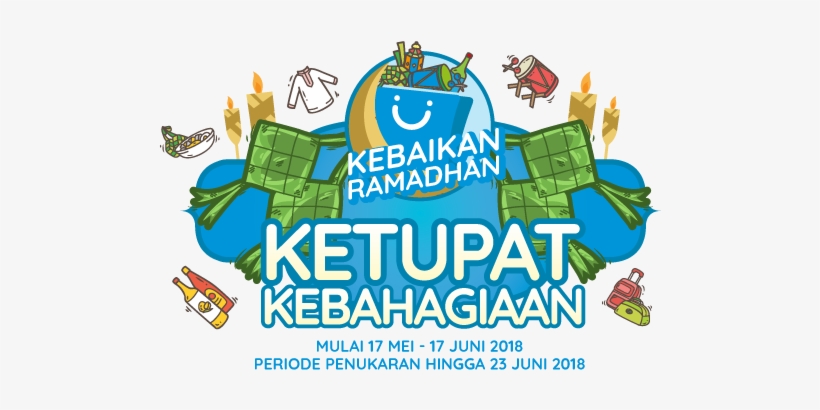 Ketupat Kebahagiaan Adalah Salah Satu Program - Blibli.com, transparent png