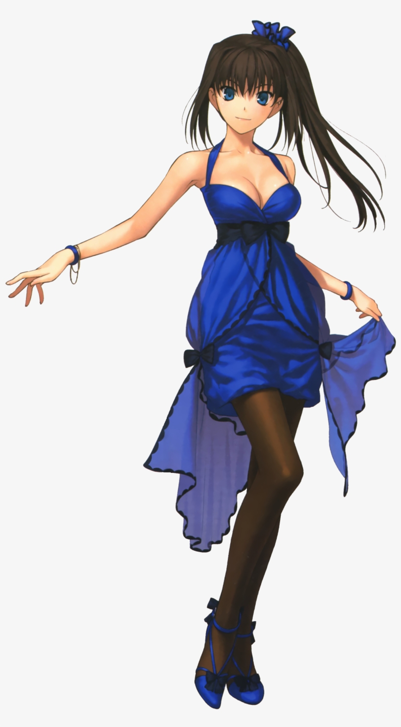 File - Yoko-fancy - Aoko Aozaki Fate - 1445x2461 PNG Download - PNGkit
