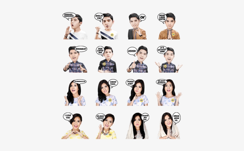 Ketupat Im3 Raisa And Al Ghazali - Al Ghazali Dan Raisa, transparent png
