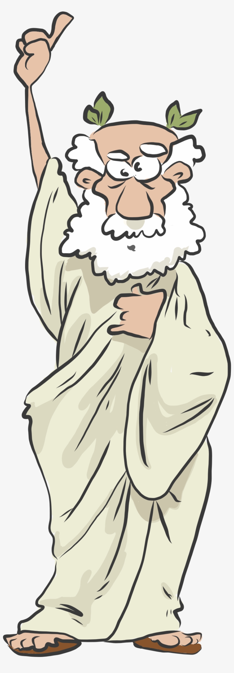 Man Greek Old - Ancient Greek Clipart, transparent png
