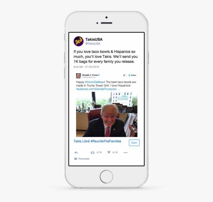 Pop616 Takis Tweet2 Smaller - Portable Network Graphics, transparent png