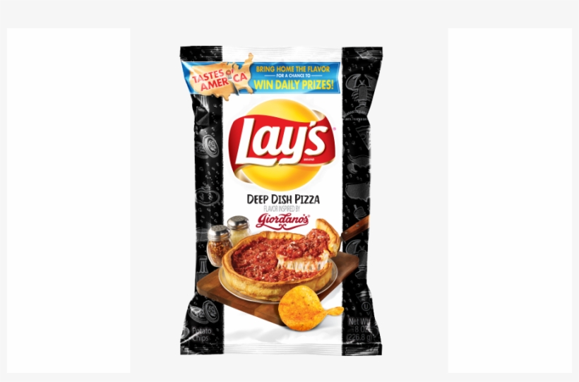 Lay's Deep Dish Pizza Flavor, Inspired By Giordano's - Lays Deep Dish Pizza, transparent png