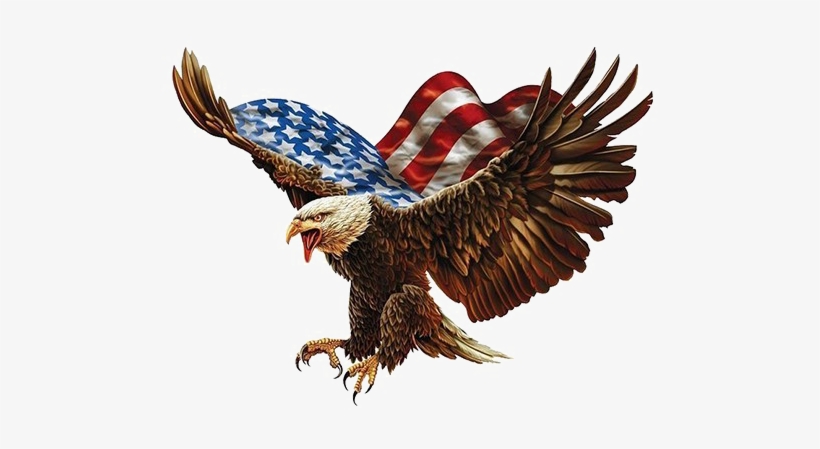 American Flag Eagle Png - Eagle Billiards, transparent png