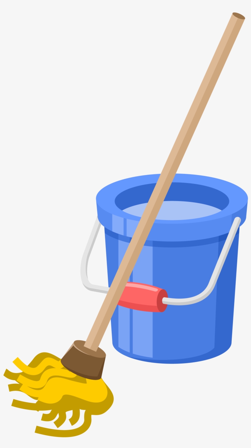 Mop And Bucket Png - Mop And Bucket Cleaning, transparent png