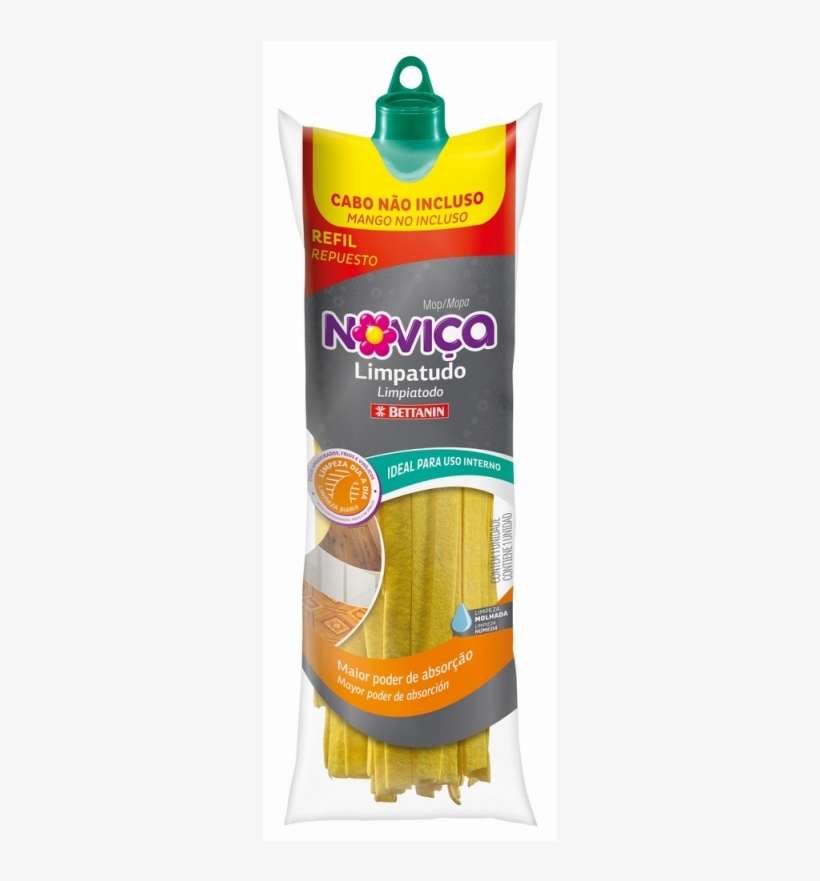 Noviça Mop Refill - Noviça Mop Limpa Tudo, transparent png