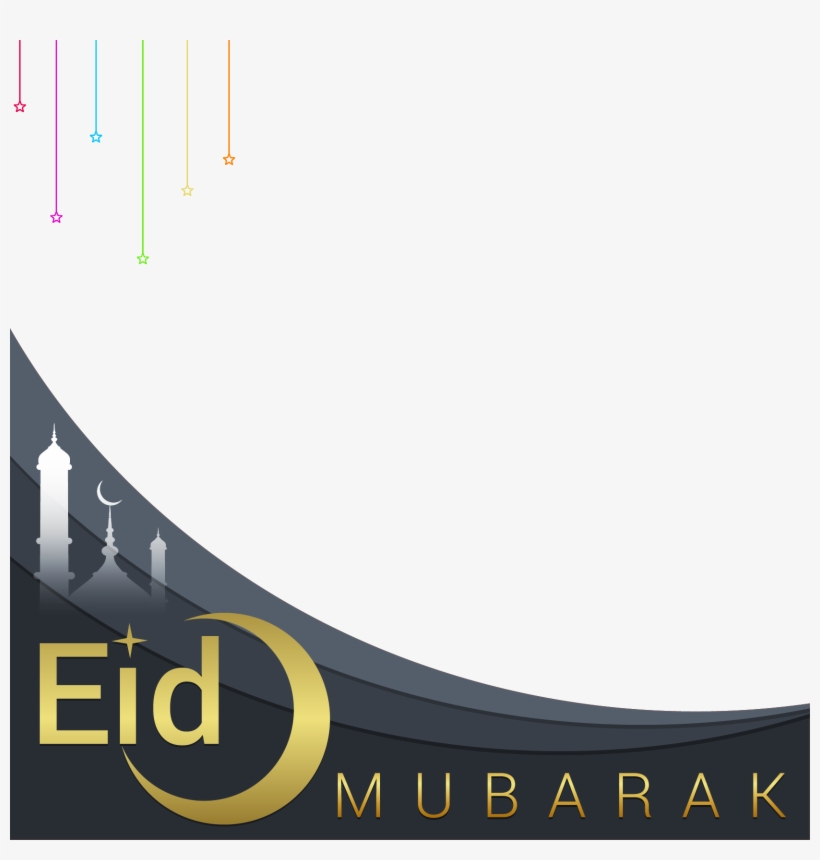 Preview Overlay - Eid Mubarak Frame Png - 1667x1667 PNG Download - PNGkit