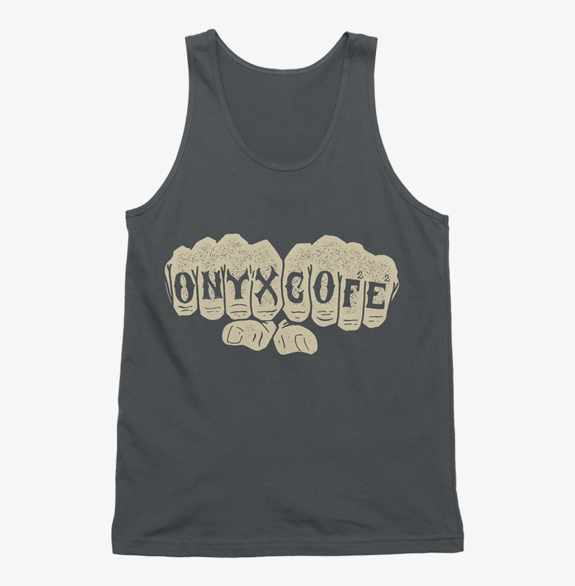 *knuckles Tank Top - Coffee, transparent png