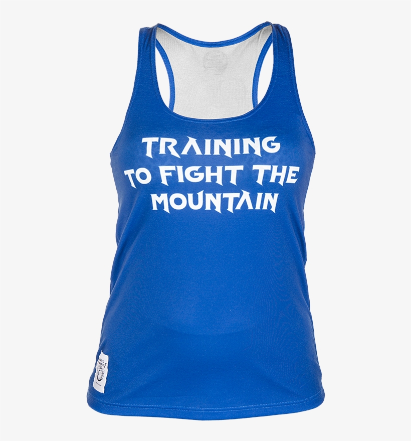 Ladys Tank Top Blue - Active Tank, transparent png
