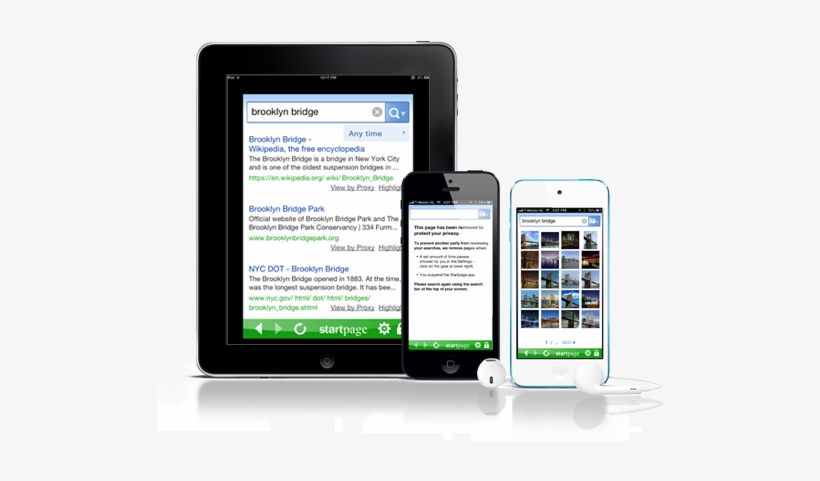 The Startpage Search App For Iphone, Ipod Touch, Ipad, - Question, transparent png