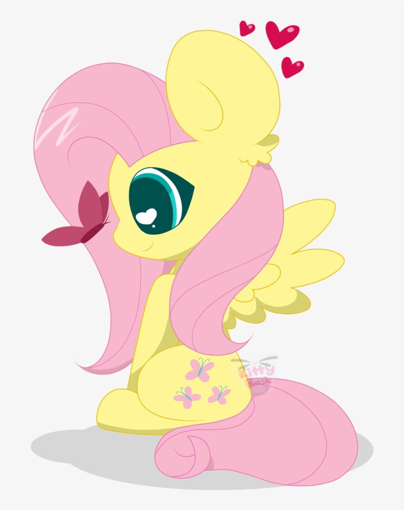 Kittyrosie, Butterfly, Cute, Female, Floating Heart, - Cartoon, transparent png