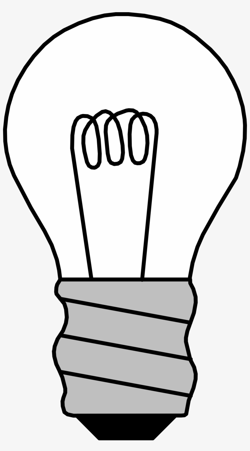 Bulb Clipart Luz - Light Bulb Off Clipart, transparent png