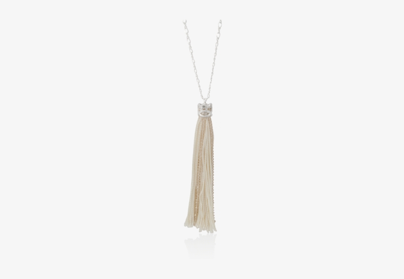 Luz Cream Tassel - Locket, transparent png